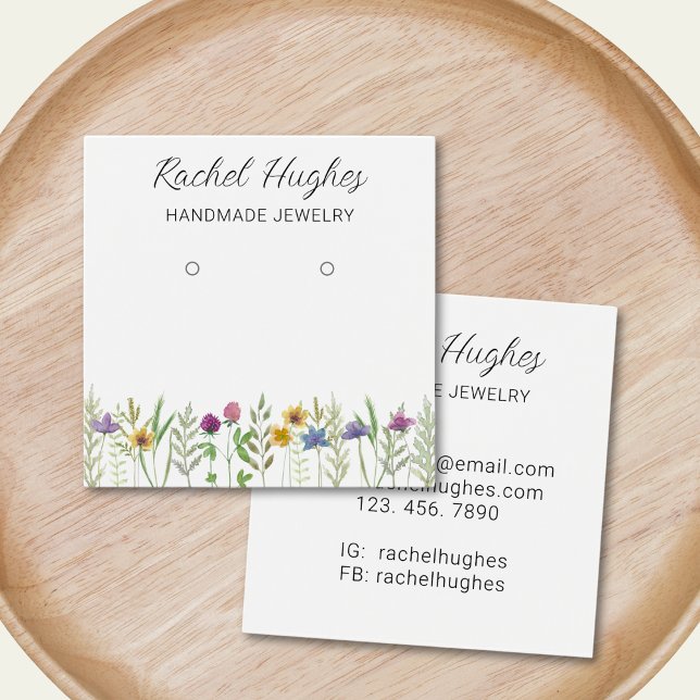 Placa de Exibição Floral de Alças de Joias (Criador carregado)