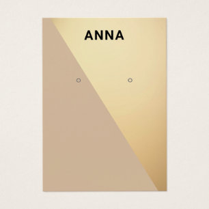 Placa de Exibição Geométrica Moderna