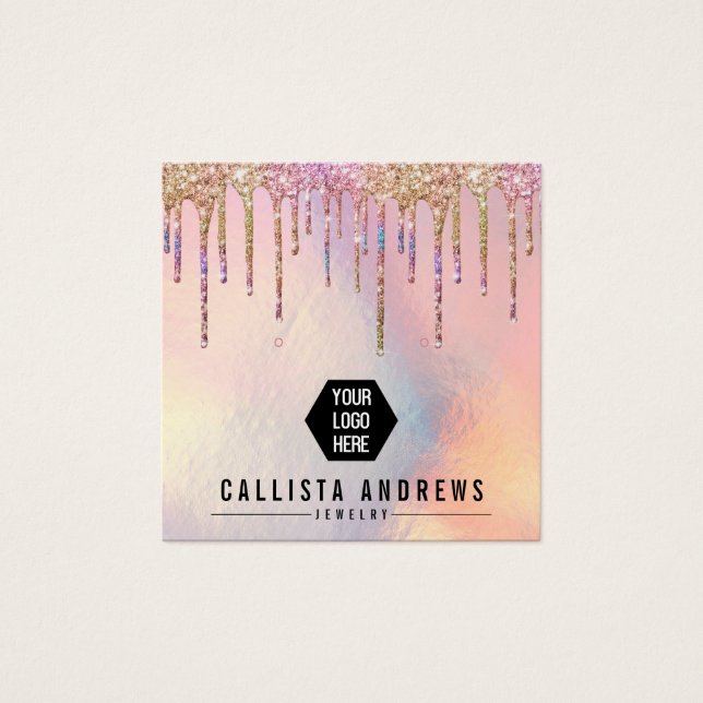 Placa de exibição holográfica com gotejamento de g (Frente)