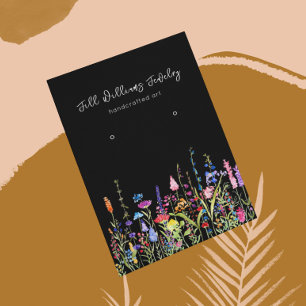Placa de exibição ・ Logotipo de flores silvestres