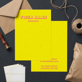 Placa de exibição néon-clara amarela e rosa