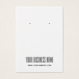 Placa de Exibição Personalizada Simples Moderna