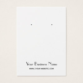 Placa de Exibição Personalizada Simples Moderna