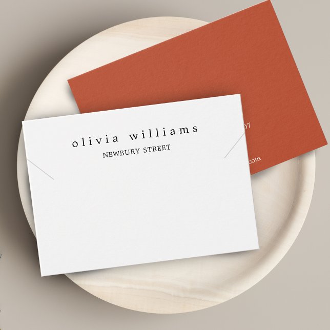 Placa de Exibição Simples da Marca de Colar Modern (Criador carregado)