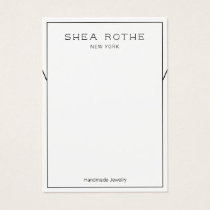 Placa de Exibição Simples de Pulseira de Colar