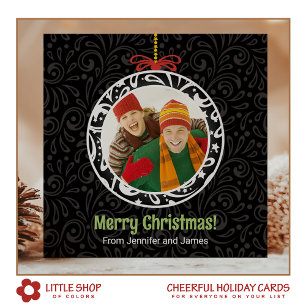 Placa de Férias Planas da Família Elegante Paisley