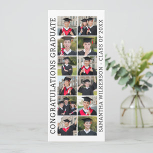 Placa de Formando para Parabéns de Colagem de Foto