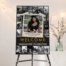 Placa de Formatura Personalizada, Colagem de Fotos