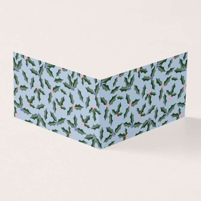 Placa de gabinete Holly Holiday Gift (Exterior)