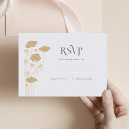 Placa de gabinete Vintage Art Nouveau RSVP