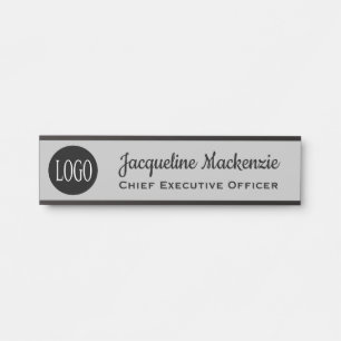 Placa de Identificação para Porta de Escritório c/