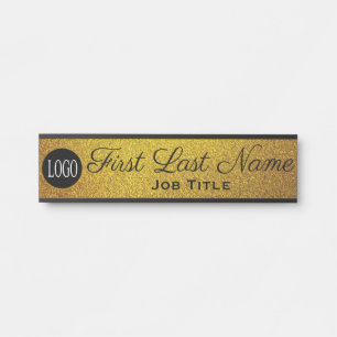 Placa de Identificação para Porta de Escritório Lu
