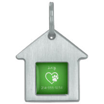Placa de Identificação Personalizada para Cachorro