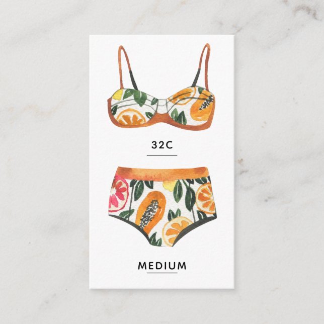 Placa de inserção de Lingerie do Bachelorette Beac (Frente)