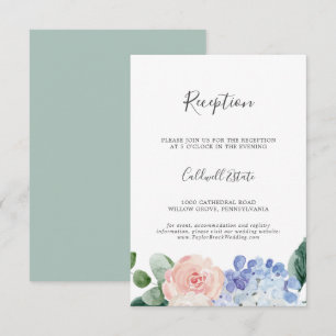 Placa de inserção de Recepção de casamento de 