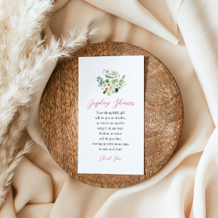 Placa de inserção do Chá de exibição de Tea Party 