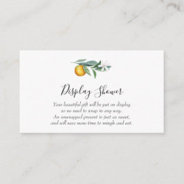 Placa de inserção do Chá de exibição pequena