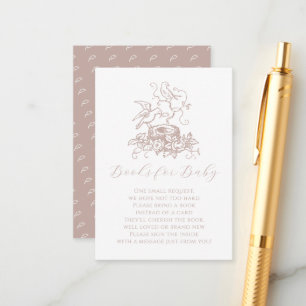 Placa de inserção do Chá de fraldas cor-de-rosa Ro