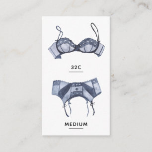 Placa de inserção do tamanho da Lingerie de marc