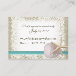 Placa de Inserção Pequena Romance do Oceano