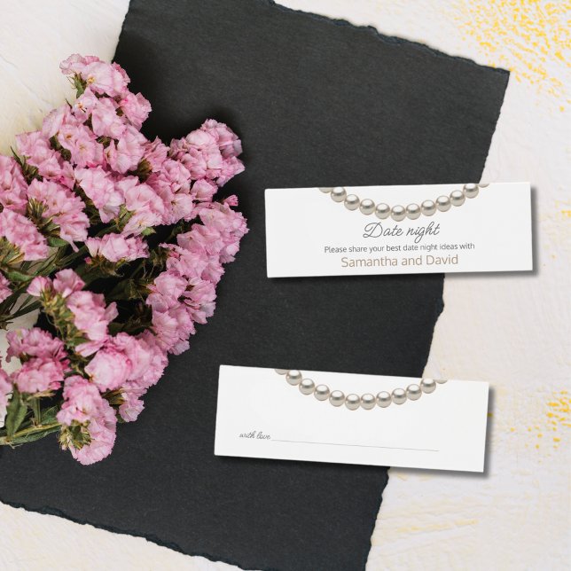 Placa de Jar Noite de Data do Chá de panela Pérola (Criador carregado)