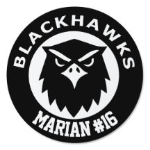 Placa de Jarda do Jogador do Blackhawks