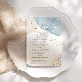 Placa de Jogo de Telefone do Chá de fraldas Mágico