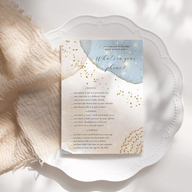 Placa de Jogo de Telefone do Chá de fraldas Mágico (Criador carregado)