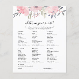 Placa de Jogos de Chuva Bridal com Script Rosa Flo
