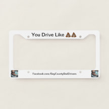 Placa de licença BCBD