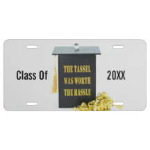 Placa de Licenciamento de Tassel