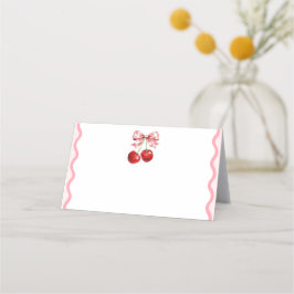 Placa de lugar da etiqueta de Comida do Vazio de C