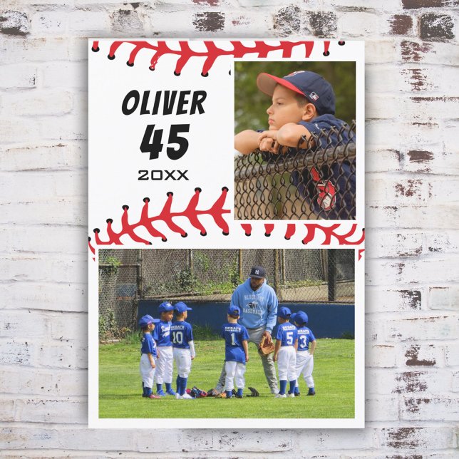 Placa de Memória Fotográfica Baseball 2 (Criador carregado)