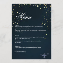 PLACA DE MENU ALADDIN