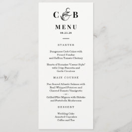 Placa de menu de COR EDITÁVEL Basta