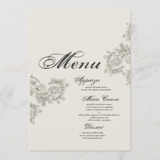 Placa de menu inspirada na Vintage personalizável