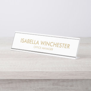 PLACA DE MESA 
