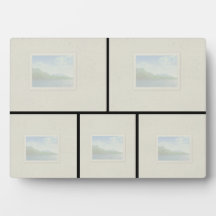 Placa de mesa 5x7 - 5 imagens