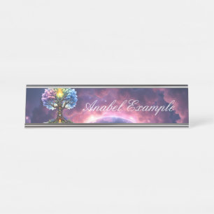 Placa De Mesa A Árvore Celestial dos Reinos Eternos. 