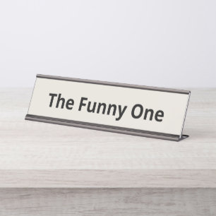 Placa De Mesa A Engraçada Personalizável