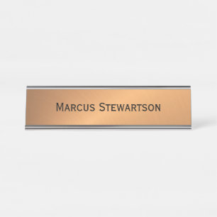 Placa De Mesa Ângulo do Shine de Cobre