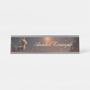 Placa De Mesa Aru-Neb – Pequeno Guardião da Lua