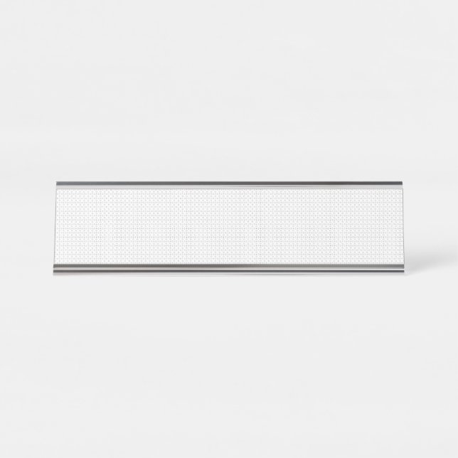 Placa De Mesa Black Polka Dot Seamless Pattern | Tiny Dots (Frente)