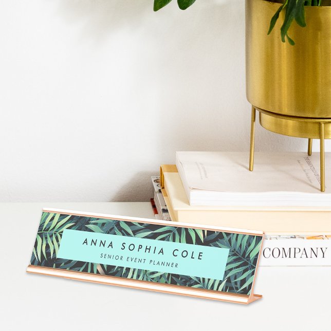 Placa De Mesa Botânica tropical (Criador carregado)