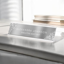 Brilhante de prata de luxo profissional moderno