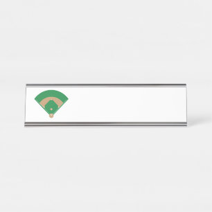 Placa De Mesa Campo de basebol