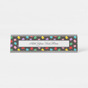 Placa De Mesa Carretéis de Linha de Costura Preta Costureira Mod