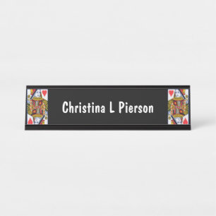 Placa De Mesa Cartão de Reprodução de Ornamentado da Rainha do C