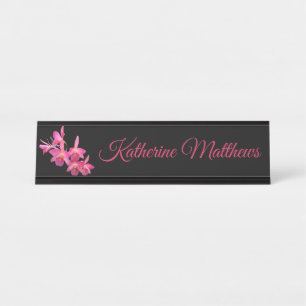 Placa De Mesa Cerise, rosa quente, vermelho, orquídeas que