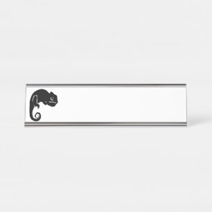 Placa De Mesa Chameleon Silhouette